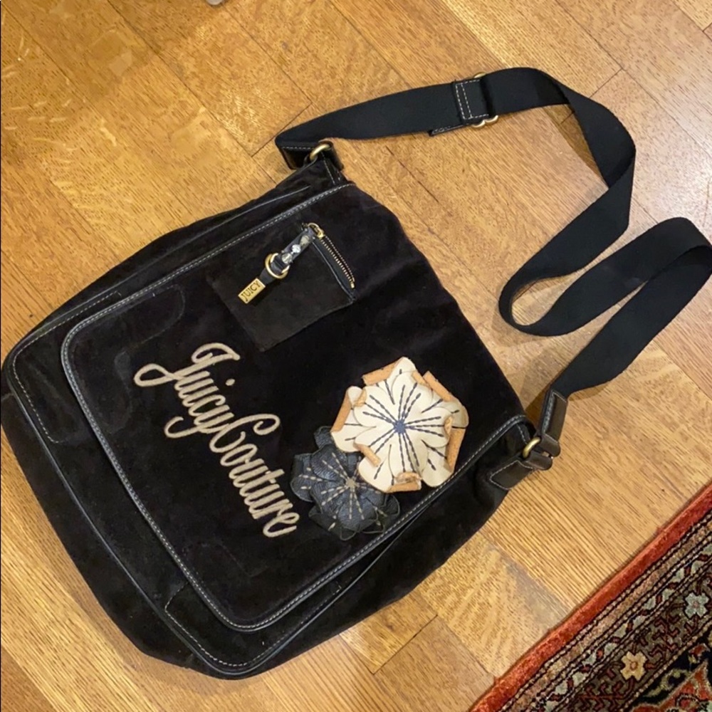 VINTAGE Juicy Couture crossbody computer bag